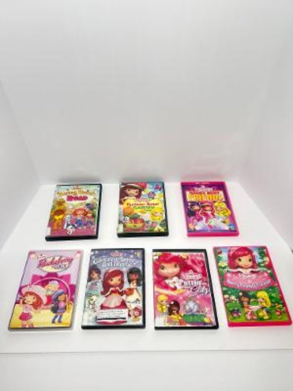 Strawberry Shortcake DVD Lot 7 Movies Berry Best Friends Berry Brick Road